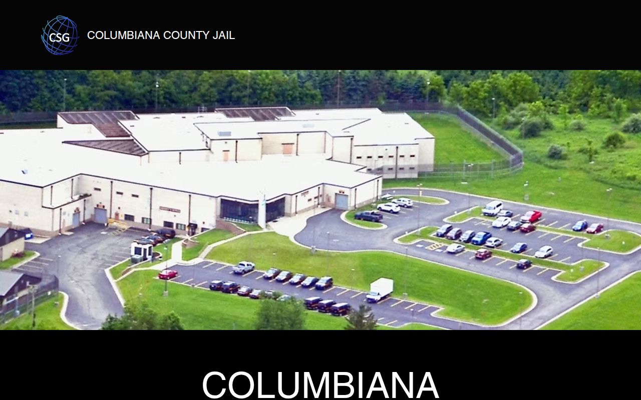 Columbiana County Jail official custody and booking records source