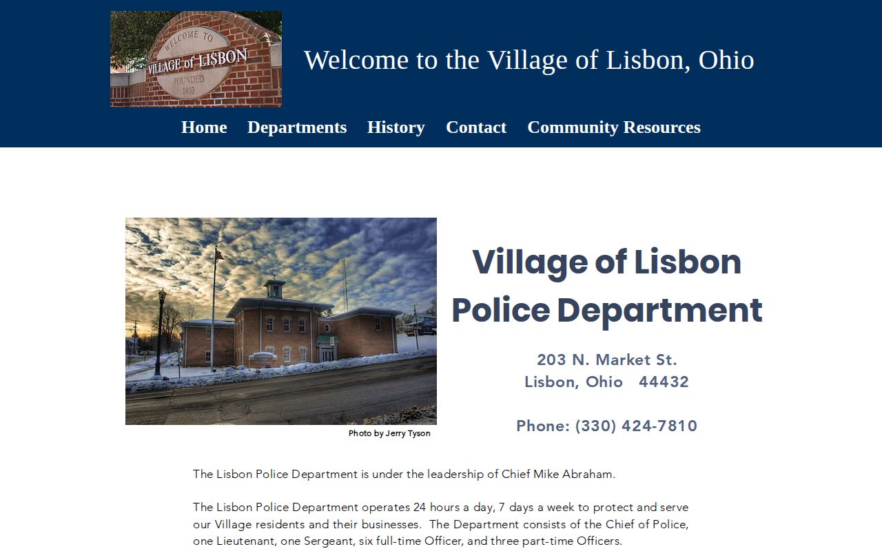 Lisbon Police official busted arrest records source